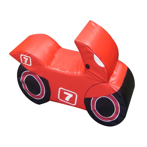 Red Sit-on Motorbike Activity Toy