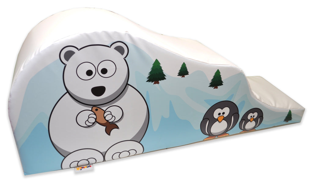 Polar Bear Ski Ride 'n' Slide Activity Toy